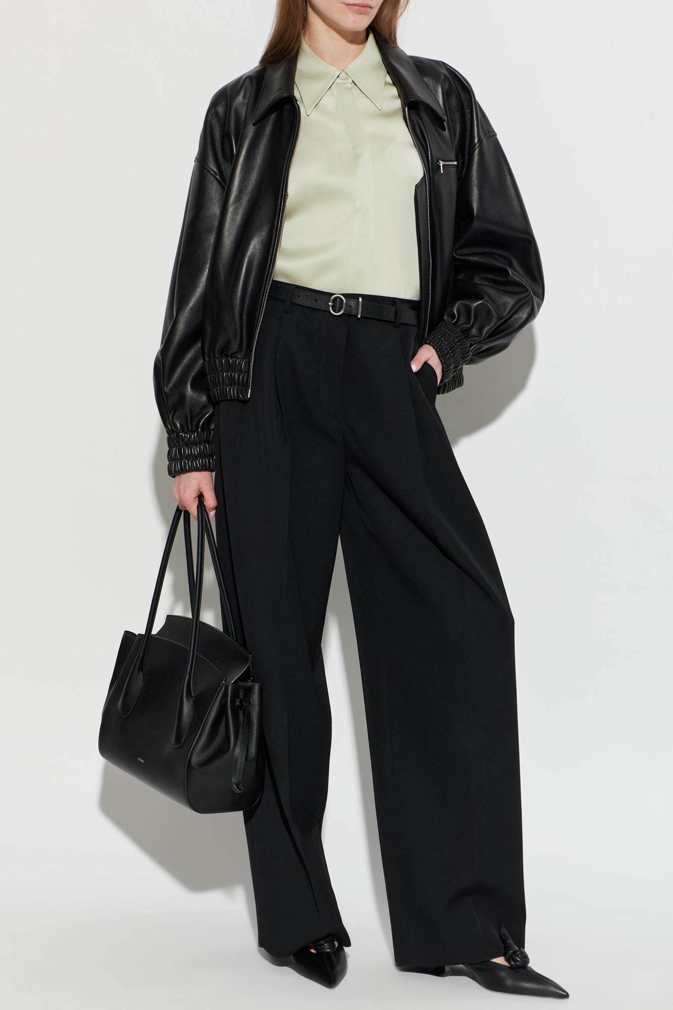 JIL SANDER Leather jacket | Women's | Vitkac